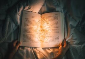 reading book